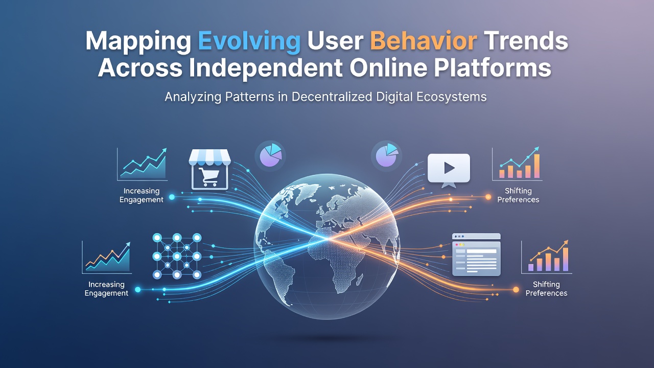 Mapping Evolving User Behavior Trends Across Independent Online Platforms