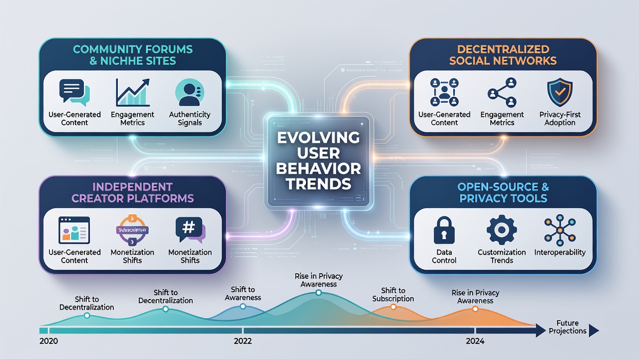 Chart showing session duration trends on independent platforms from 2024 to 2026
